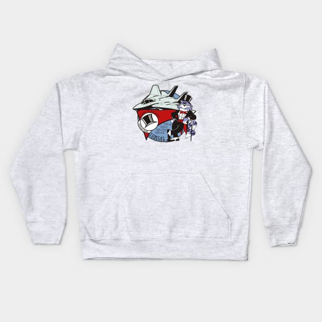 Tophatters - Tomcat Forever Kids Hoodie by MBK